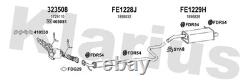 Klarius FE1228J Box With Centre Pipe Fits Ford Ka+ 1.2