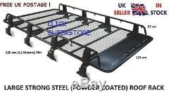 LARGE Steel Roof Rack Basket Tray fits Freelander Landrover Shogun Discovery Van