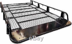 LARGE Steel Roof Rack Basket Tray fits Freelander Landrover Shogun Discovery Van