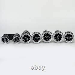 LED Air Vent Ambient Light Kit for Mercedes Benz C-Class W205 GLC X253 256 Color