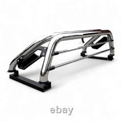 LED Roll Bar To Fit MITSUBISHI L200 2015 2023 Sport Stainless Steel Pickup