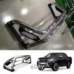 LED Roll Bar To Fit MITSUBISHI L200 2015 2023 Sport Stainless Steel Pickup
