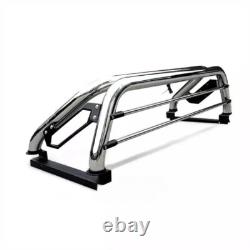 LED Roll Bar To Fit MITSUBISHI L200 2015 2023 Sport Stainless Steel Pickup