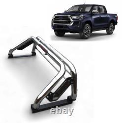 LED Roll Bar To Fit MITSUBISHI L200 2015 2023 Sport Stainless Steel Pickup