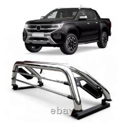 LED Roll Bar To Fit MITSUBISHI L200 2015 2023 Sport Stainless Steel Pickup