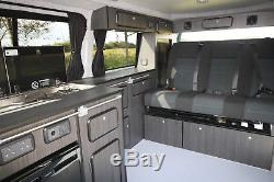 LWB VW T5 Campervan Conversion with 130cm 3 Seater RIB Altair, Slimline Design