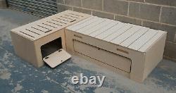 L-shape Seat Campervan Bed Pull Out Bench 6'x4' Birch Ply BED029/030 Camper Van