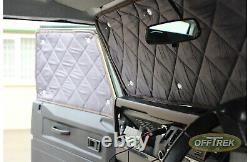 Land Rover DEFENDER Inner Thermal Screens 3 pcs Cab Only Expedition VC01LR0301