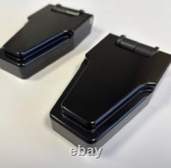 Land Rover Defender Bonnet Hinges black Anodized