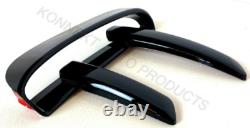 Land Rover Discovery 5 Front Bumper Grilles Black Gloss Blades Fingers 2017-20