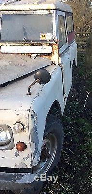 Land Rover Series 2 (not 2a) Swb Petrol For Restoration