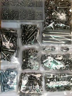 Landrover Defender 90 110 130 Stainless Steel Nut & Bolt Restoration Pack Metric