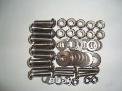 Landrover Defender 90 110 130 Stainless Steel Nut & Bolt Restoration Pack Metric