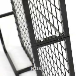 Large Black Aluminium Roof Rack Basket Tray Luggage Cargo Carrier with Bars XL