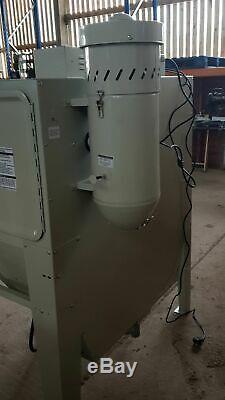 Large Sand Blast Cabinet SBC420 Grit Blast Cabinet for Restoration work (Cream)