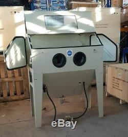 Large Sand Blast Cabinet SBC420 Grit Blast Cabinet for Restoration work (Cream)