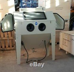 Large Sand Blast Cabinet SBC420 Grit Blast Cabinet for Restoration work (Cream)