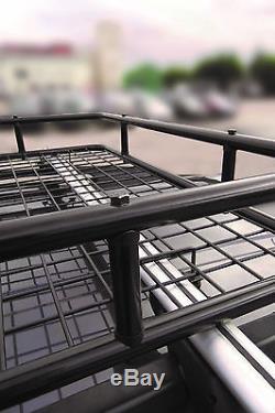 Leisurewize Universal Heavy Duty Steel Aerodynamic Roof Rack Bar Tray Carrier