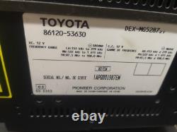 Lexus Is220 Is250 Sat Nav Display Screen Player 86120-53650 2005 2012