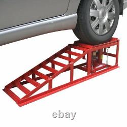 Lifting Ramps With Integrated Jacks, Max 4 Tons, Set Of 2 Pieces