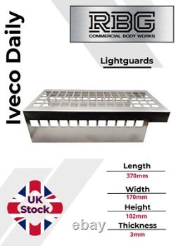 Light Guards for Iveco Daily 3mm Thick Aluminium Truck Trailer Tipper