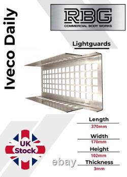 Light Guards for Iveco Daily 3mm Thick Aluminium Truck Trailer Tipper
