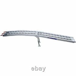 Loading Ramp Folding Aluminium x1 Motorcycle Bike Motorbike MX 340 KG & Strap