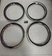 London Taxi Txe Levc Chrome Outer Wheel Trims / Rings Set Of 4 Brand New