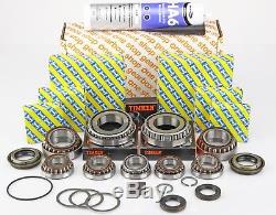 M32 Uprated Gearbox Rebuild Kit Contains 9 Bearings 5 Seals 3 Shims 3 Circlips