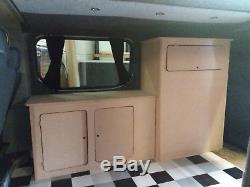 MDF Camper Campervan Interior Kitchen Cupboard For Sink Hob VW Vivaro Transit