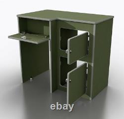 MDF Camper Van furniture kitchen pod / LH SMEV 9722 hob / CRX50 fridge (POD-023)