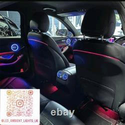 Mercedes Benz GLC X253 2015 2020-2023 64 Colours Ambient Light Kit RHD UK