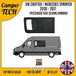 Mercedes Sprinter 06-25 Passenger side SLIDING Window with Bonding Kit + U-Trim