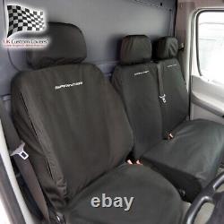 Mercedes Sprinter Van Front Seat Covers With'sprinter' Embroidery (2018 On) 415