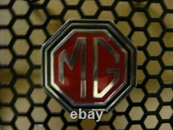 Mg Midget Front Grille Black With Mg Badge Aha8098 Aha9925