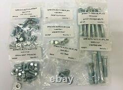 Mg Midget Mark II Stainless Steel Nut Bolt Restoration Pack