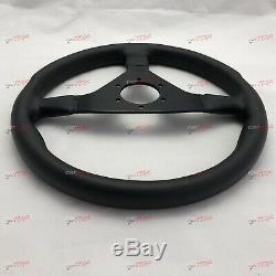 Momo Steering Wheel Montecarlo Black 350mm Please Read Description Before Buy