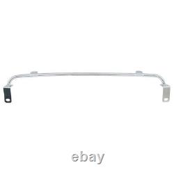 Morris Minor Badge Bar with lamp brackets Chrome plated Part number MMA2002