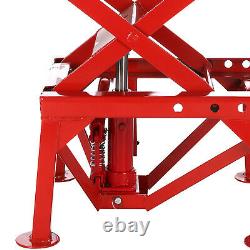 Motorcycle Hydraulic Scissor Lift Stand Motocross Workshop Garage Motorbike