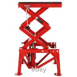 Motorcycle Hydraulic Scissor Lift Stand Motocross Workshop Garage Motorbike