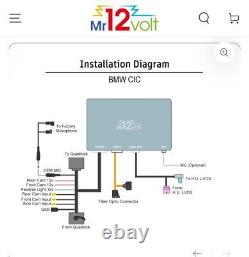 Mr12volt BMW CIC Apple CarPlay Android Auto Interface with DSP fits E92 E60 E70
