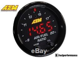 NEW AEM X-Series Wideband UEGO AFR Sensor Controller Gauge # 30-0300 LSU 4.9