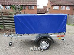 NEW Car camping box trailer 7ft x 4ft with top cover 750kg ALKO suspension