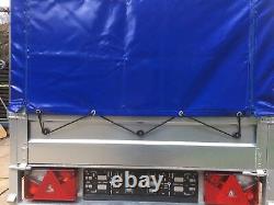NEW Car camping box trailer 7ft x 4ft with top cover 750kg ALKO suspension