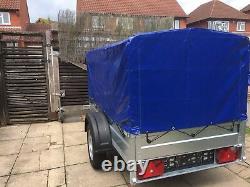 NEW Car camping box trailer 7ft x 4ft with top cover 750kg ALKO suspension