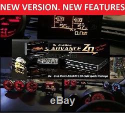 NEW Defi Style Advance ZD 10 in 1 Oil Water Boost Temp Fuel Pressure Gauge EGT