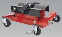 NEW Sealey 150kg Floor Transmission Gearbox Jack Saddle Lift Car/Van TJ150E