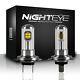 Nighteye Pair H7 80w Led Fog Light Bulbs Headlight 6000k Daytime White Uk Stock