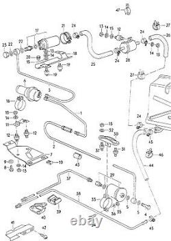 New Bosch Fuel Pump Audi Ur Quattro Turbo Coupe Wx, Wr, Gv, Kw 431906091a