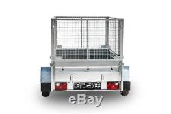 New Cage 4 Twin Axle Car Trailer 9x4 Class 750kg + Only This Week A Free Trailer
